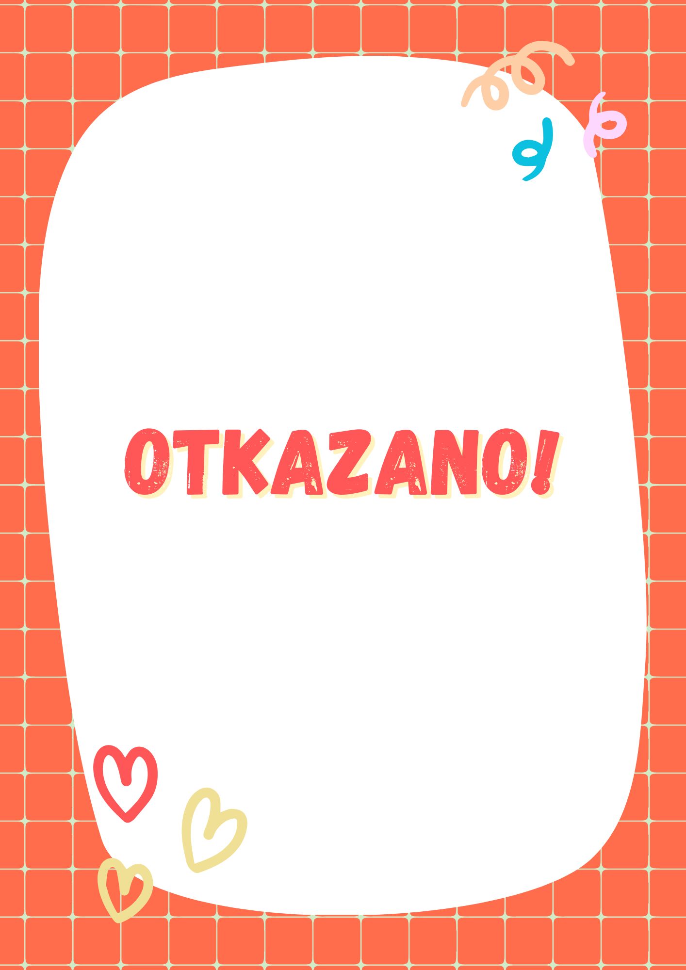 Otkazivanje izvedbe "Velika tvornica riječi - Silvina priča"